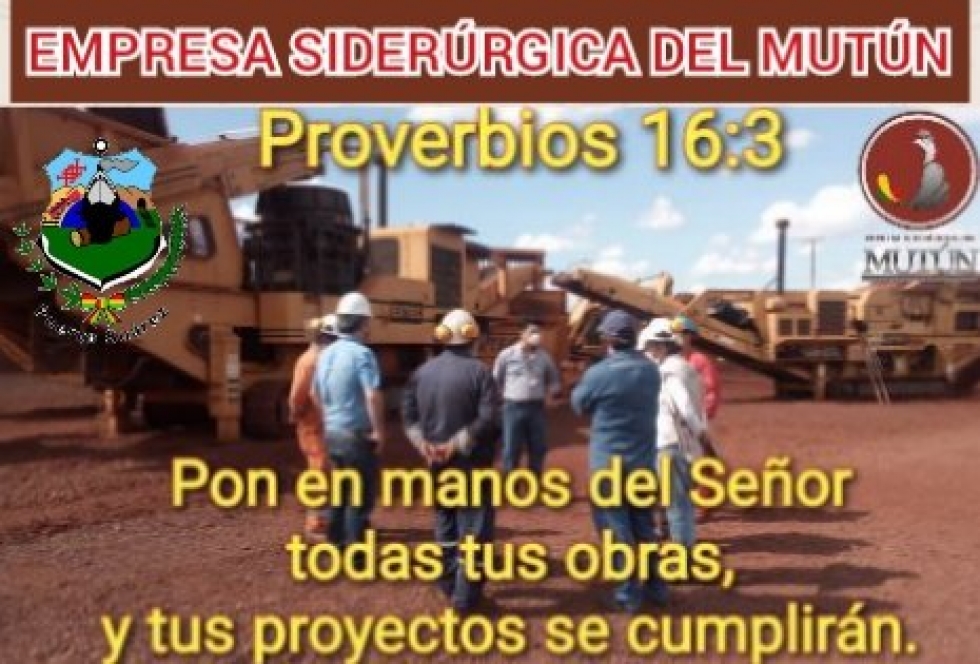 La ESM,  en el mes de Puerto Suarez y de la provincia Germán Bush, saluda a la pujante población porteña  - Empresa Siderúrgica del Mutún