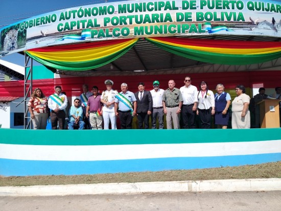 FELICIDADES 201 AÑOS DE BOLIVIA  La Empresa Siderúrgica del Mutún dijo presente en el Desfile Cívico de Puerto Quijarro en homenaje a los 201 años de la Independencia de Bolivia.   - Empresa Siderúrgica del Mutún