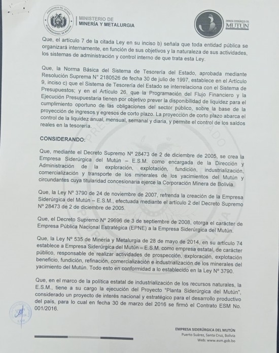 COMUNICADO OFICIAL